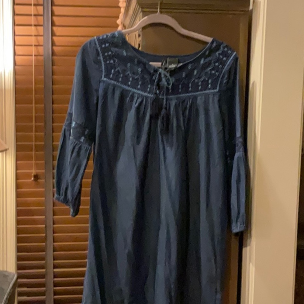 Denim dress. Size M.  New Directions brand
